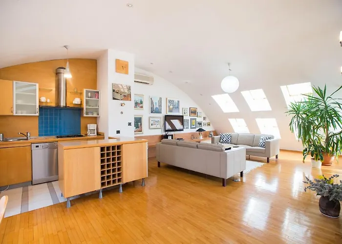 Penthouse Apartment With Private Parking