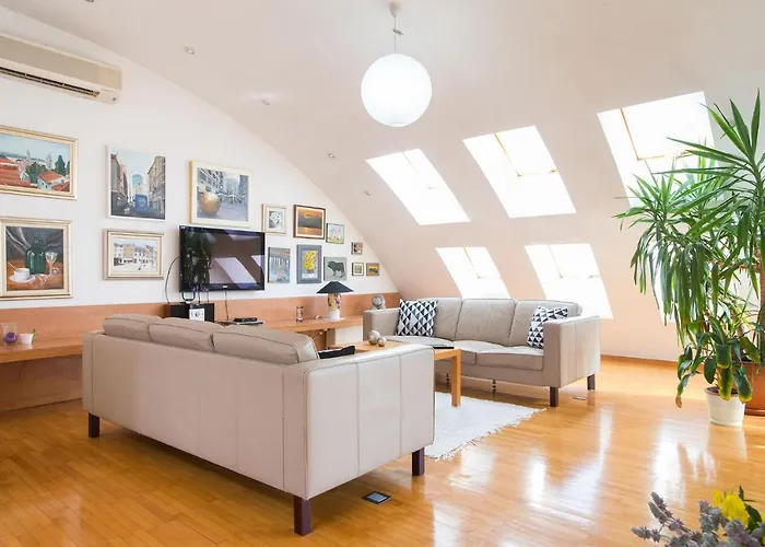 Penthouse Apartment With Private Parking